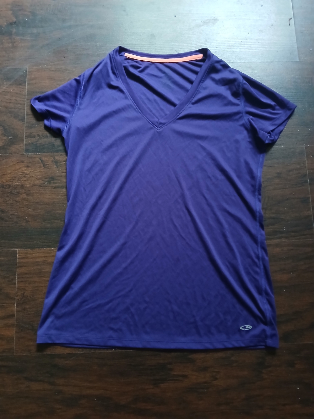 Women’s Champion V-Neck Active Tee in Purple